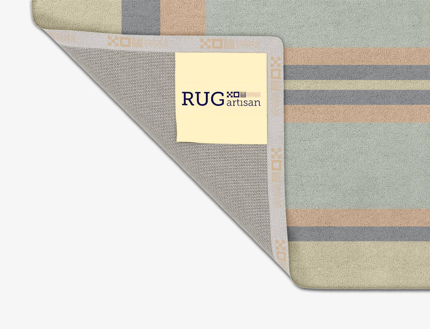 Ureal Minimalist Square Hand Tufted Pure Wool Custom Rug by Rug Artisan