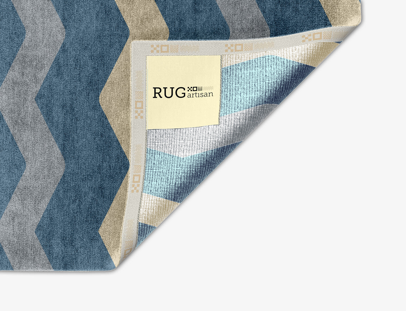 Urge Minimalist Arch Hand Knotted Bamboo Silk Custom Rug by Rug Artisan