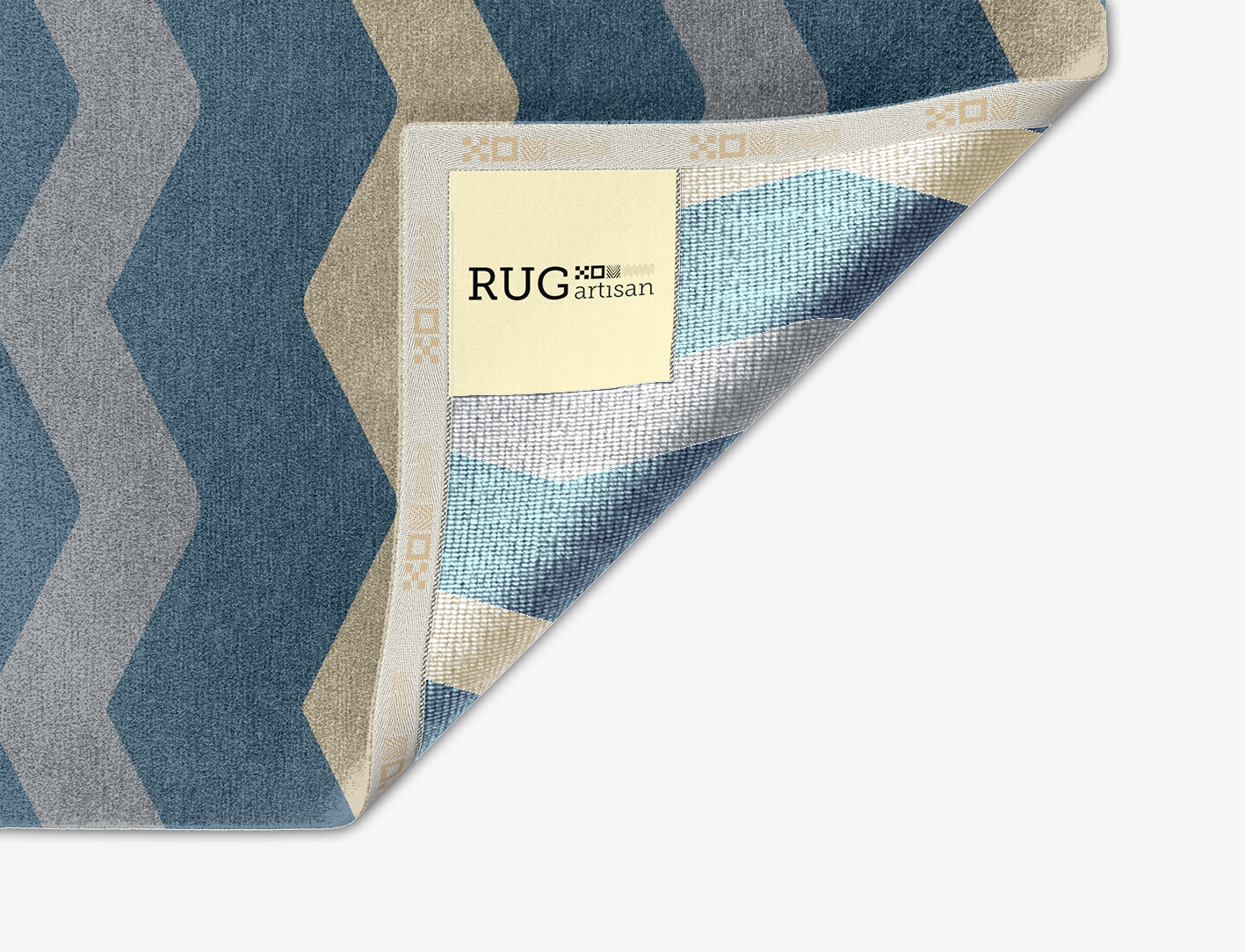 Urge Minimalist Arch Hand Knotted Tibetan Wool Custom Rug by Rug Artisan