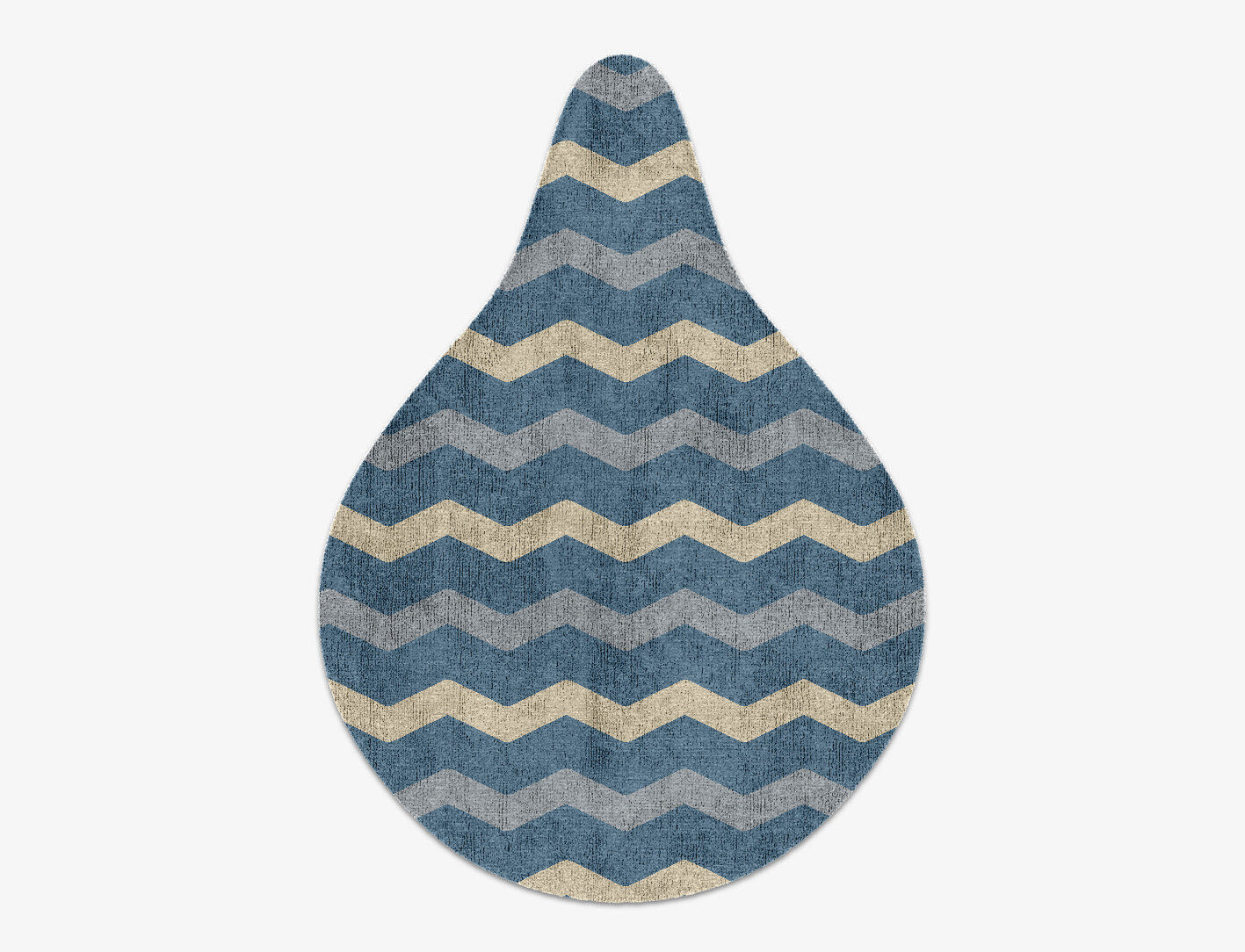Urge Minimalist Drop Hand Knotted Bamboo Silk Custom Rug by Rug Artisan