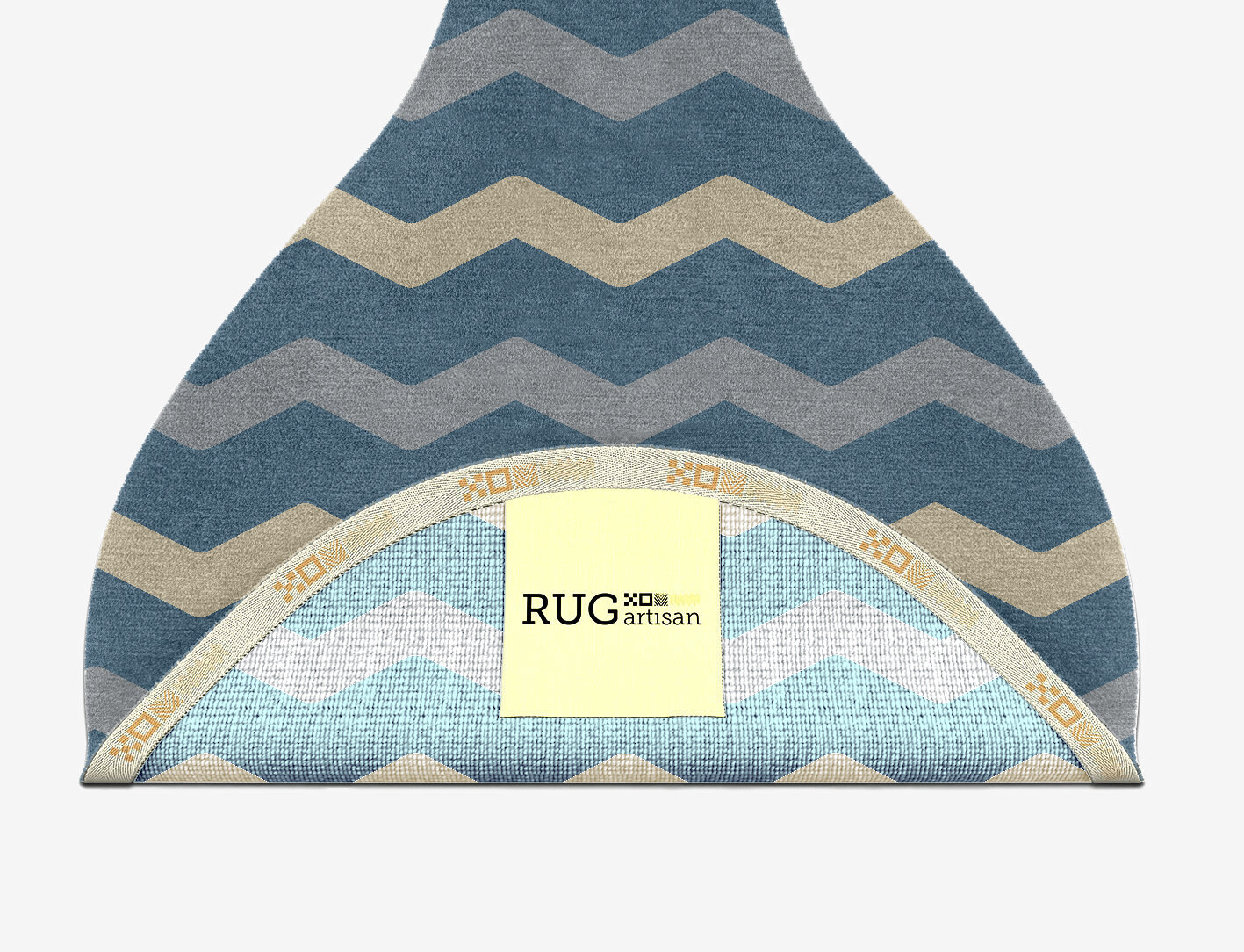 Urge Minimalist Drop Hand Knotted Tibetan Wool Custom Rug by Rug Artisan
