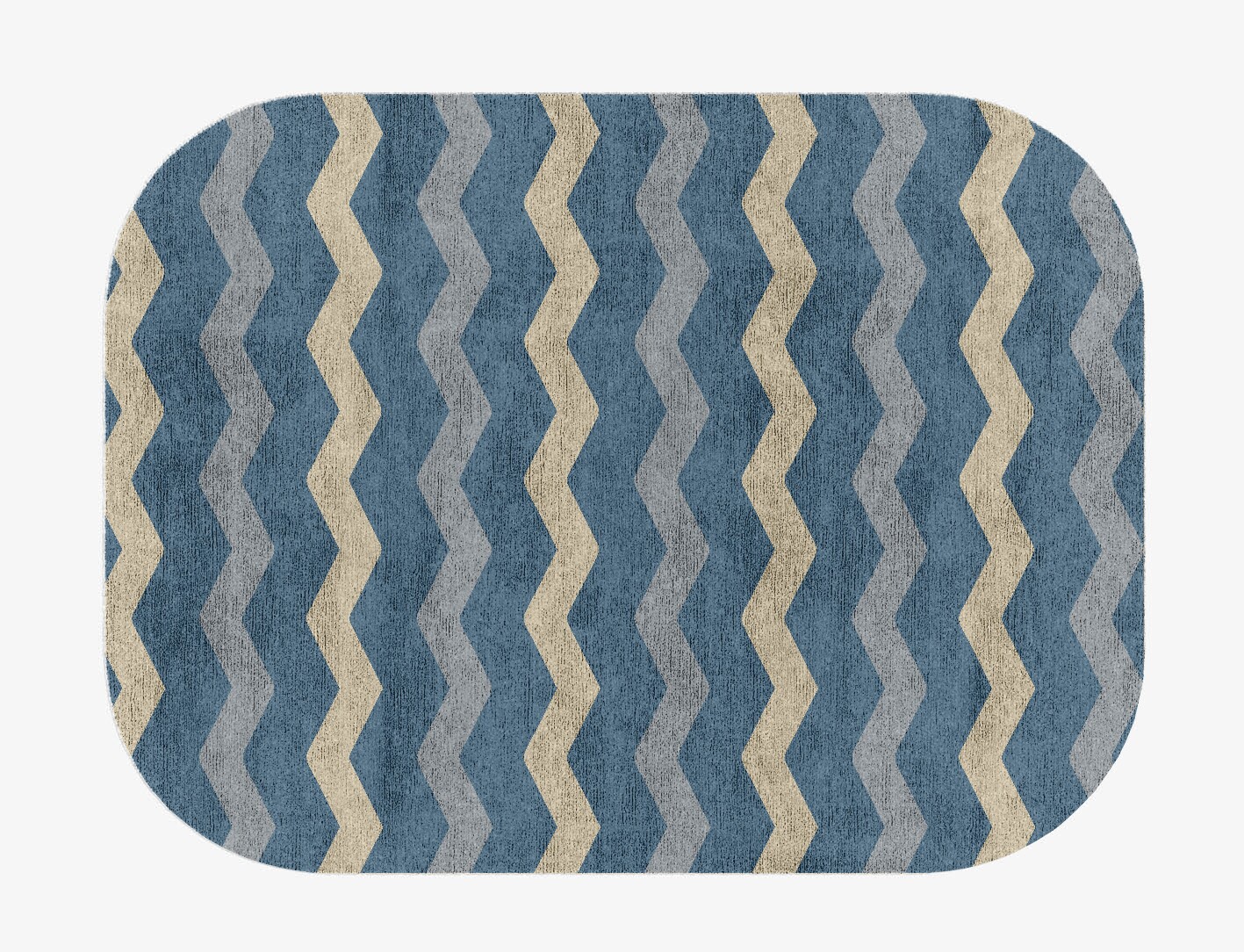 Urge Minimalist Oblong Hand Knotted Bamboo Silk Custom Rug by Rug Artisan