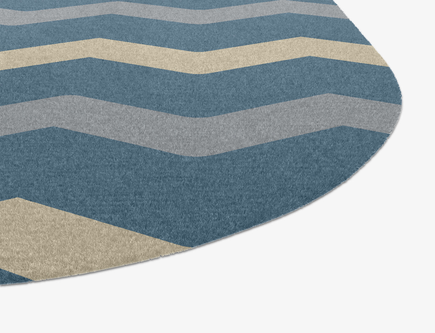 Urge Minimalist Oblong Hand Knotted Tibetan Wool Custom Rug by Rug Artisan