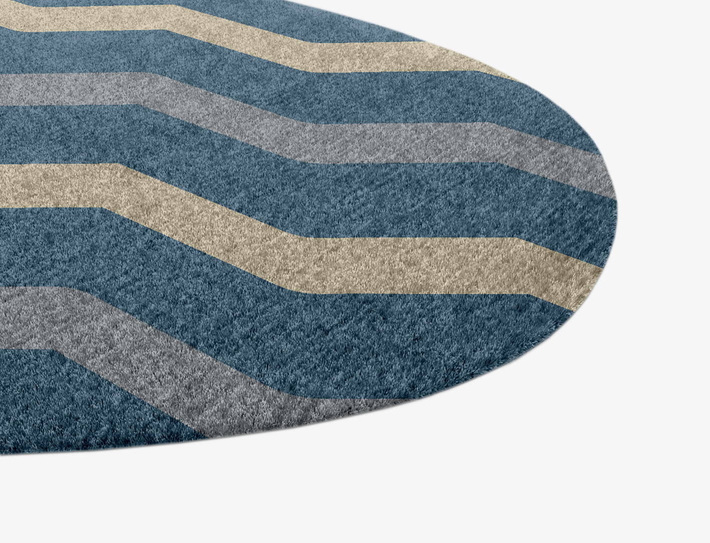 Urge Minimalist Splash Hand Knotted Tibetan Wool Custom Rug by Rug Artisan