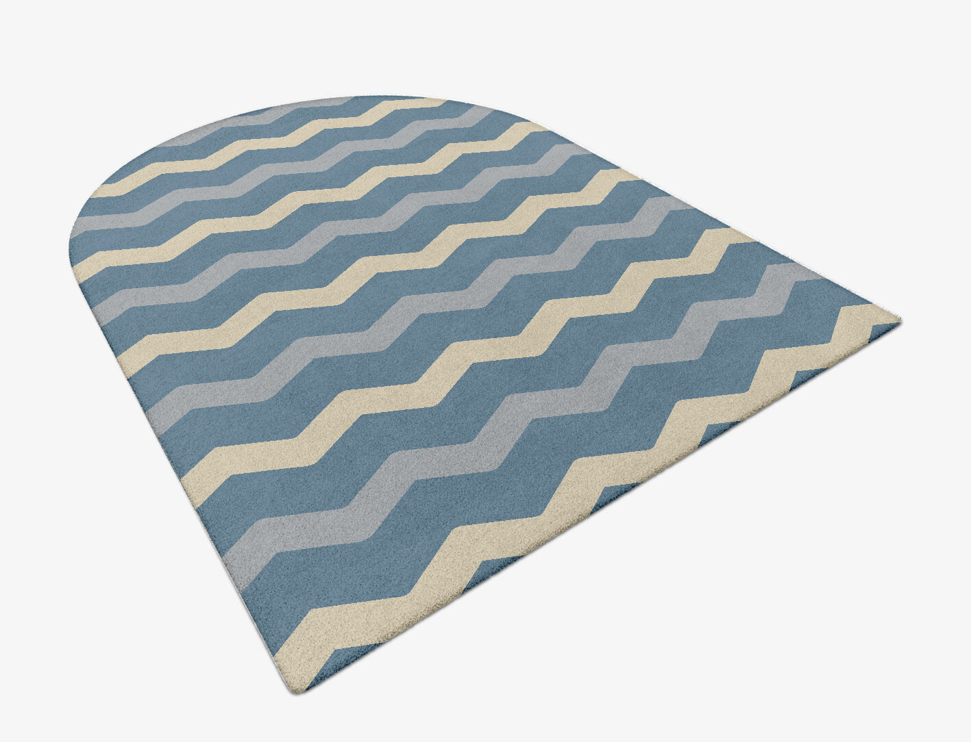 Urge Minimalist Arch Hand Tufted Pure Wool Custom Rug by Rug Artisan