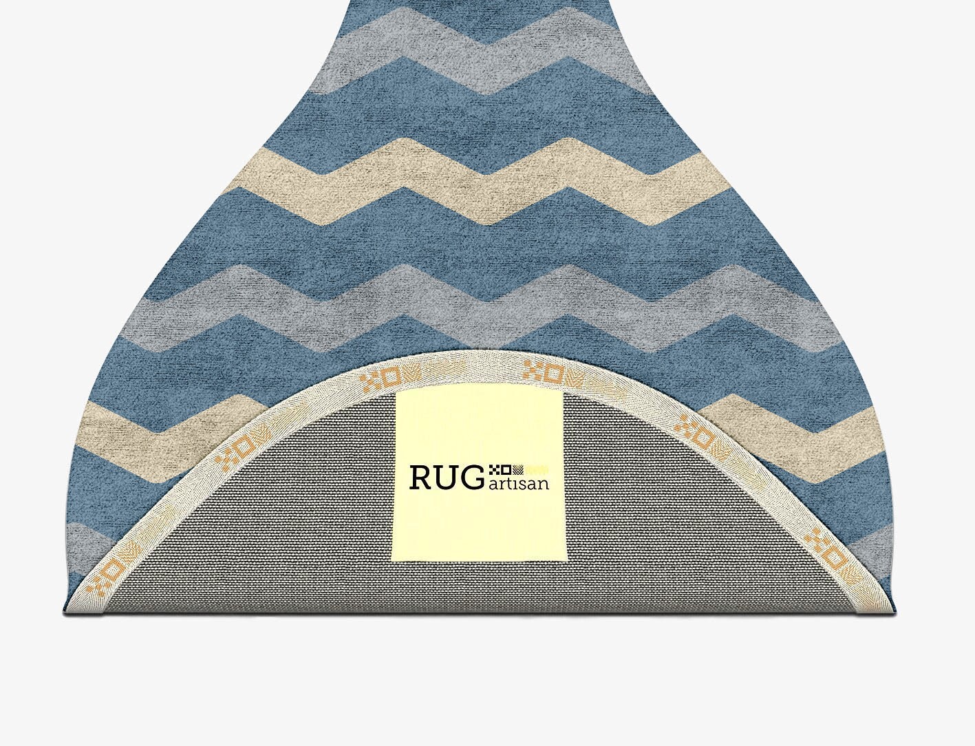Urge Minimalist Drop Hand Tufted Bamboo Silk Custom Rug by Rug Artisan