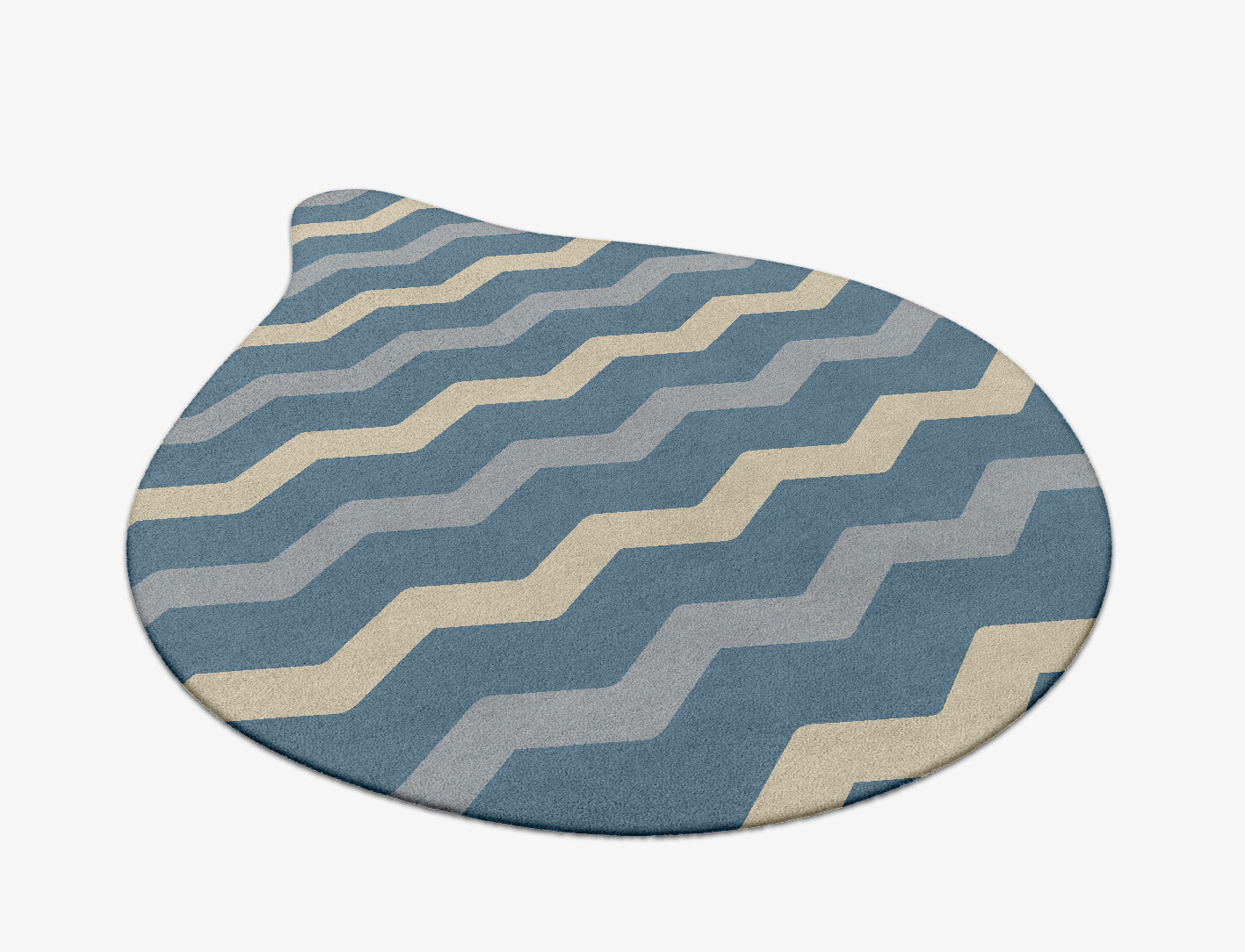 Urge Minimalist Drop Hand Tufted Pure Wool Custom Rug by Rug Artisan