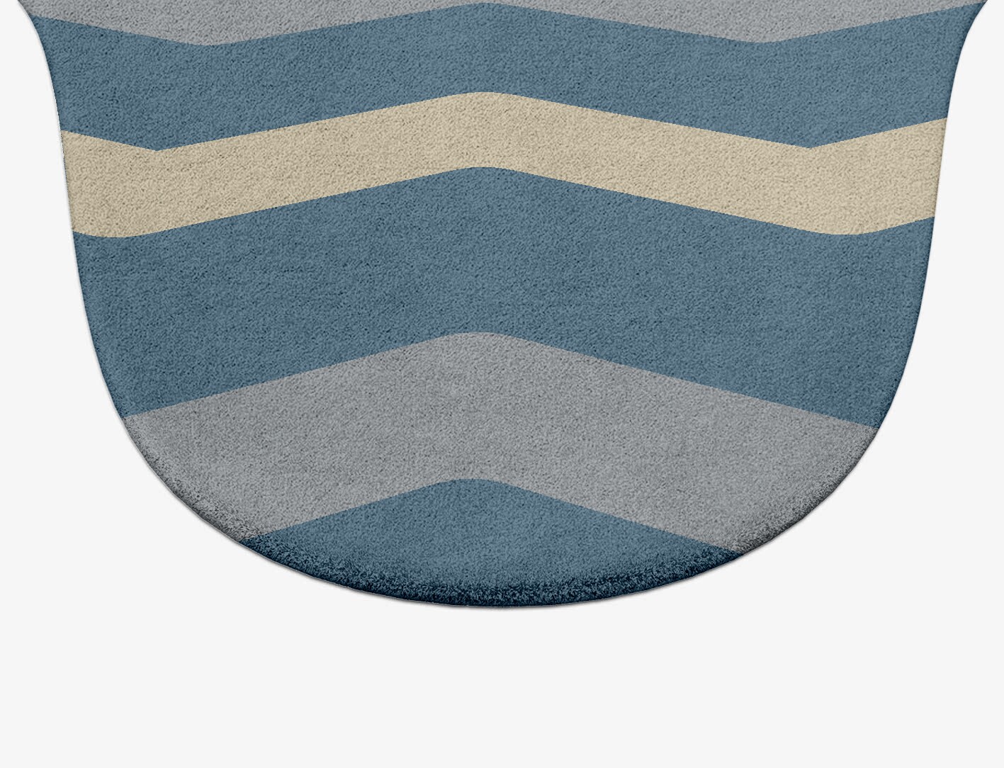 Urge Minimalist Drop Hand Tufted Pure Wool Custom Rug by Rug Artisan