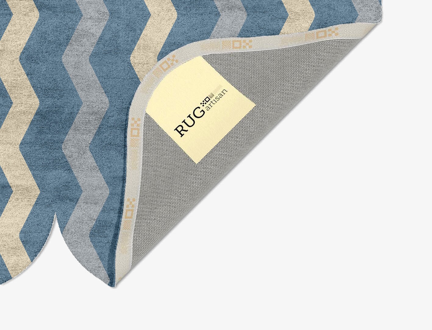Urge Minimalist Eight Hand Tufted Bamboo Silk Custom Rug by Rug Artisan