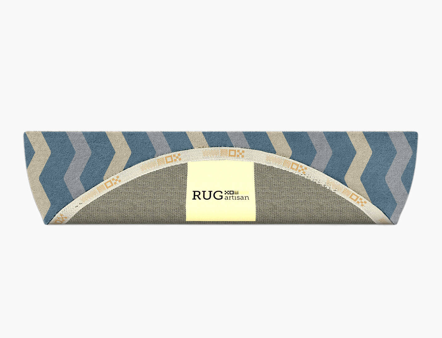 Urge Minimalist Halfmoon Hand Tufted Pure Wool Custom Rug by Rug Artisan