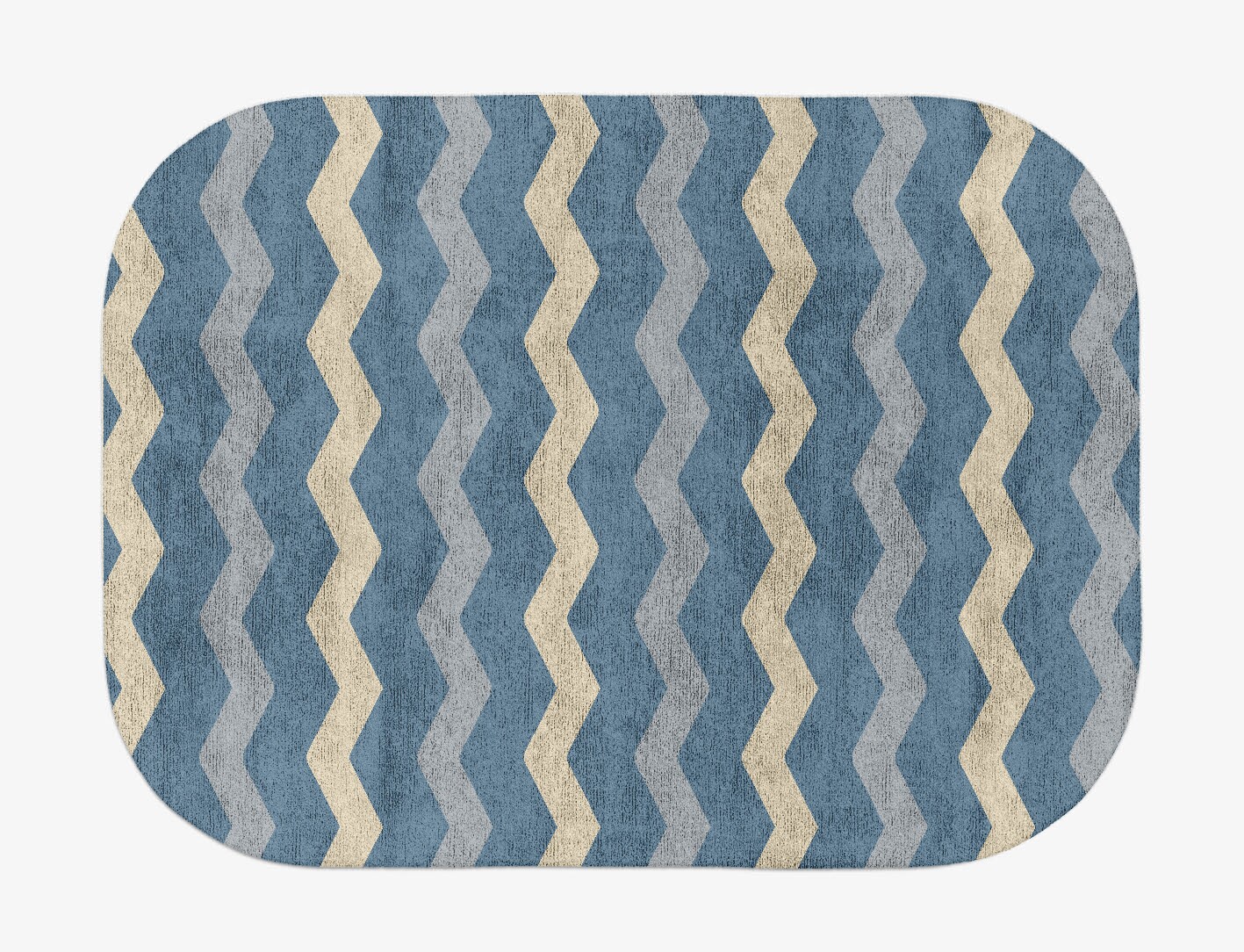 Urge Minimalist Oblong Hand Tufted Bamboo Silk Custom Rug by Rug Artisan