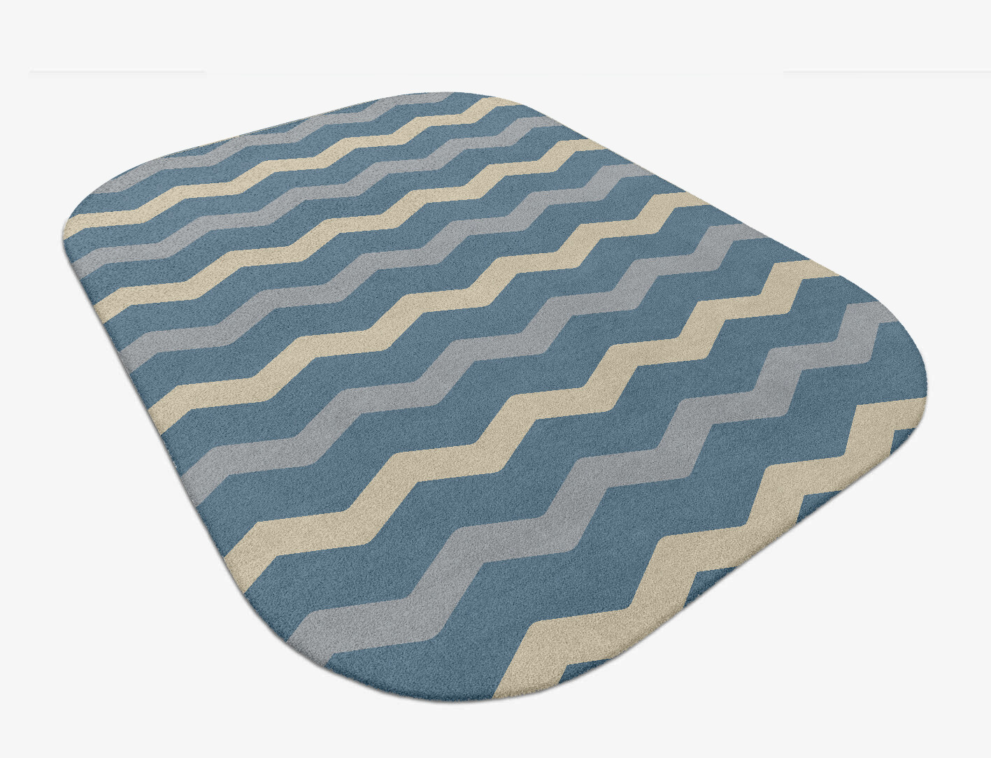 Urge Minimalist Oblong Hand Tufted Pure Wool Custom Rug by Rug Artisan