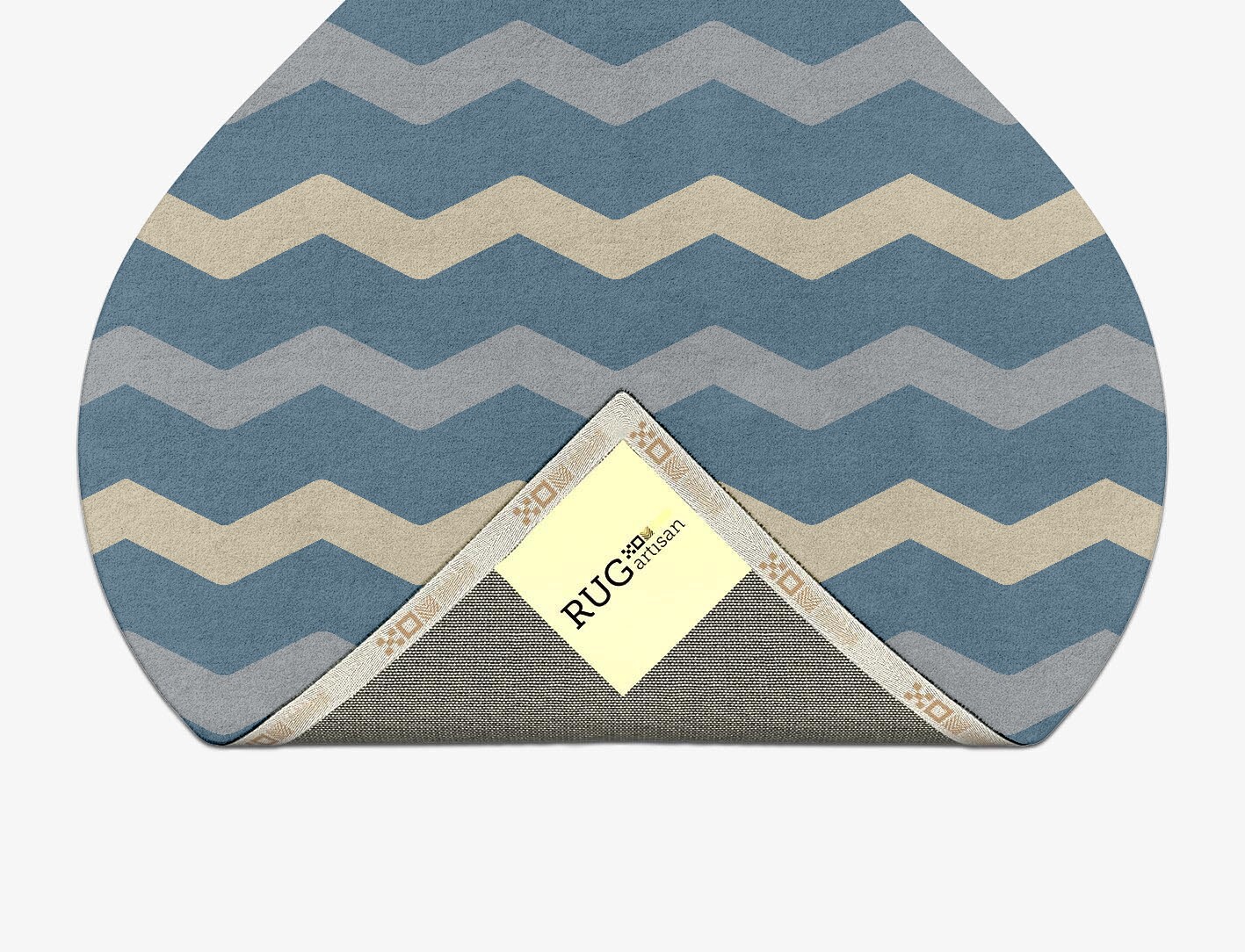 Urge Minimalist Ogee Hand Tufted Pure Wool Custom Rug by Rug Artisan