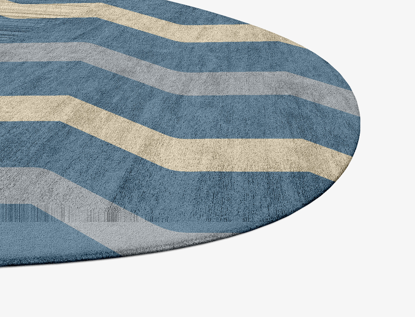 Urge Minimalist Splash Hand Tufted Bamboo Silk Custom Rug by Rug Artisan