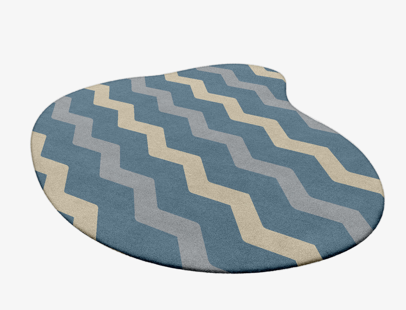Urge Minimalist Splash Hand Tufted Pure Wool Custom Rug by Rug Artisan