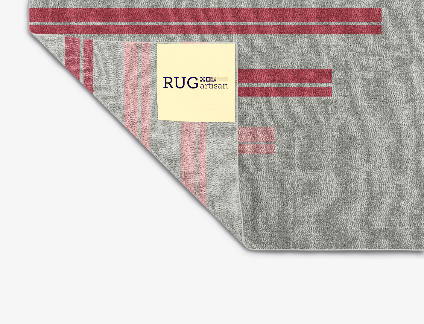 Ursa Geometric Square Flatweave New Zealand Wool Custom Rug by Rug Artisan