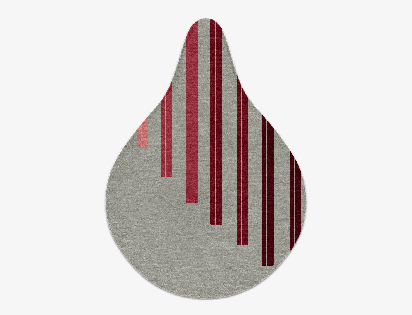 Ursa Geometric Drop Hand Knotted Tibetan Wool Custom Rug by Rug Artisan