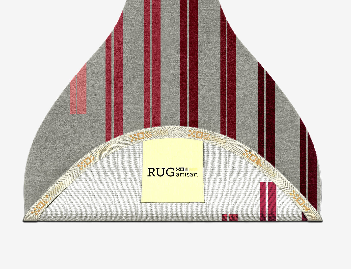 Ursa Geometric Drop Hand Knotted Tibetan Wool Custom Rug by Rug Artisan