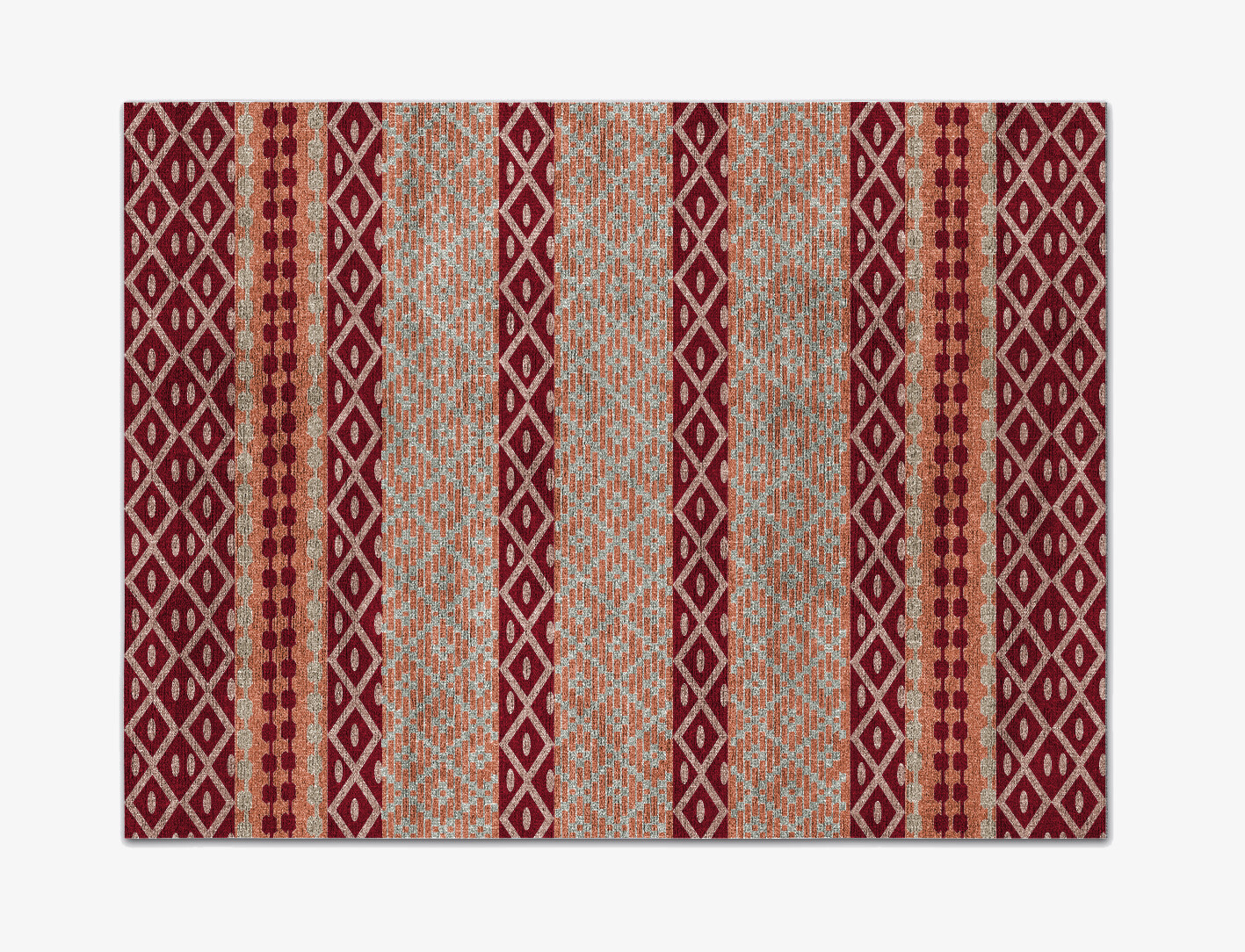 Velveteen Flatweaves Rectangle Flatweave Bamboo Silk Custom Rug by Rug Artisan