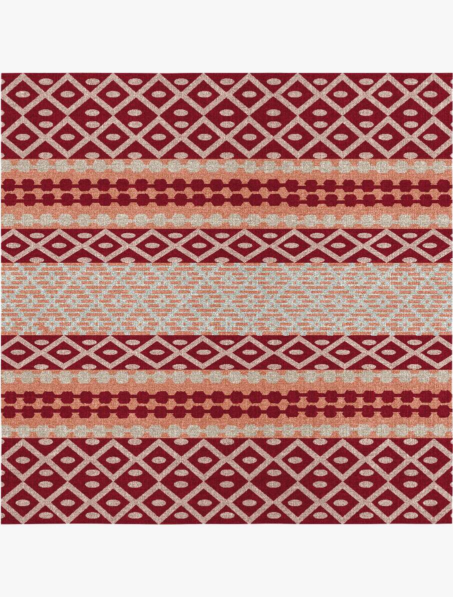 Velveteen Flatweaves Square Flatweave New Zealand Wool Custom Rug by Rug Artisan