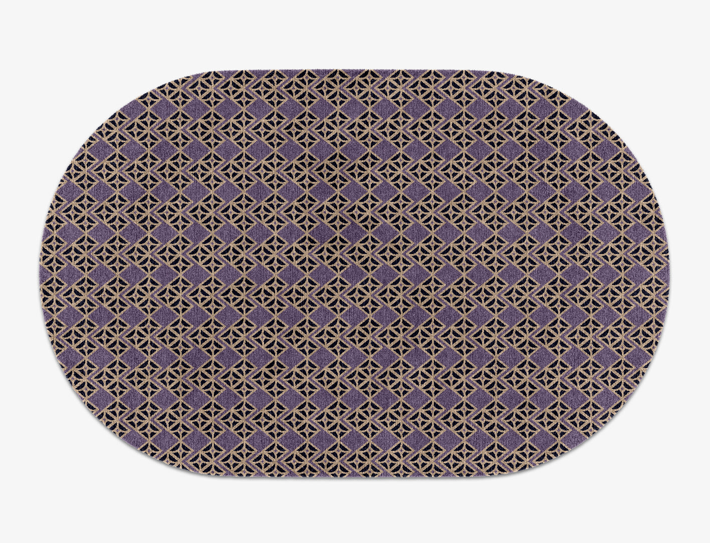 Vic Geometric Capsule Hand Knotted Tibetan Wool Custom Rug by Rug Artisan