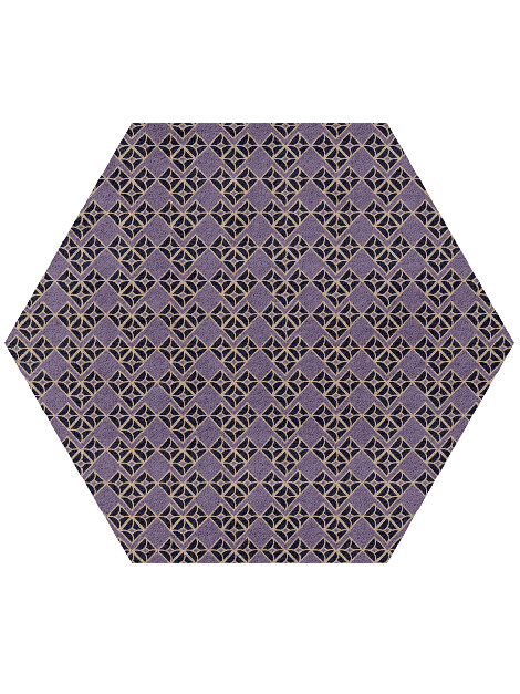 Vic Geometric Hexagon Hand Tufted Pure Wool Custom Rug by Rug Artisan
