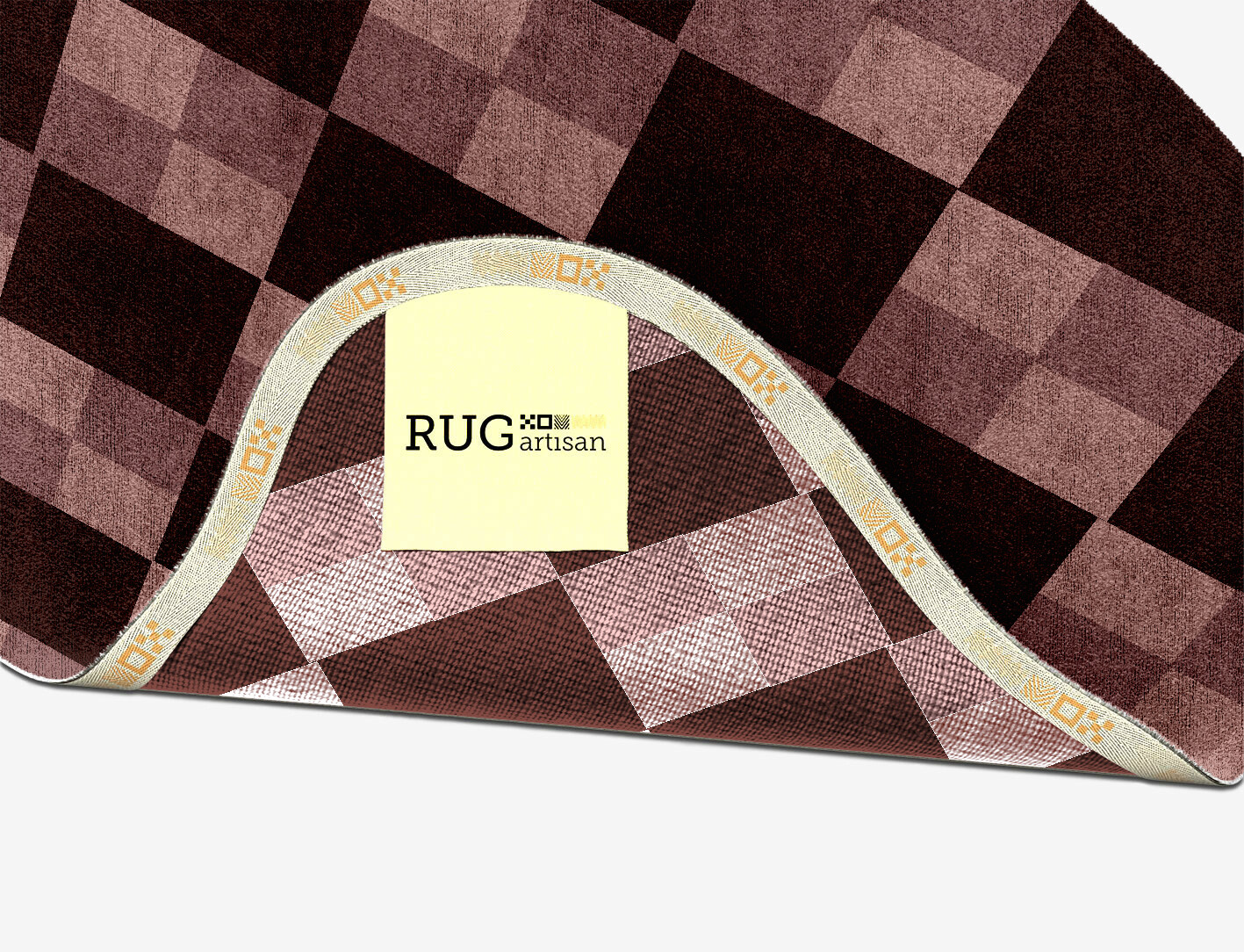 Vine Geometric Splash Hand Knotted Bamboo Silk Custom Rug by Rug Artisan