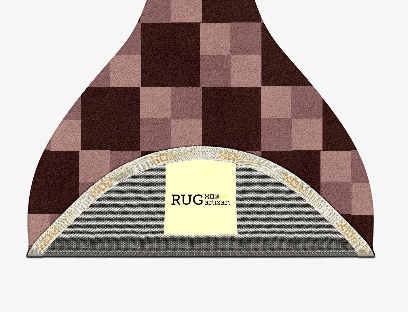Vine Geometric Drop Hand Tufted Pure Wool Custom Rug by Rug Artisan