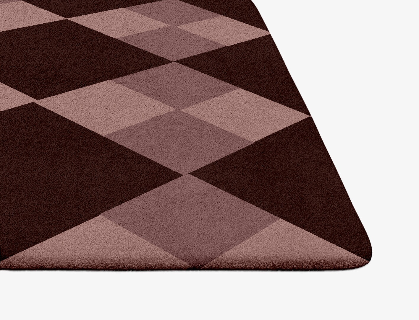Vine Geometric Ogee Hand Tufted Pure Wool Custom Rug by Rug Artisan