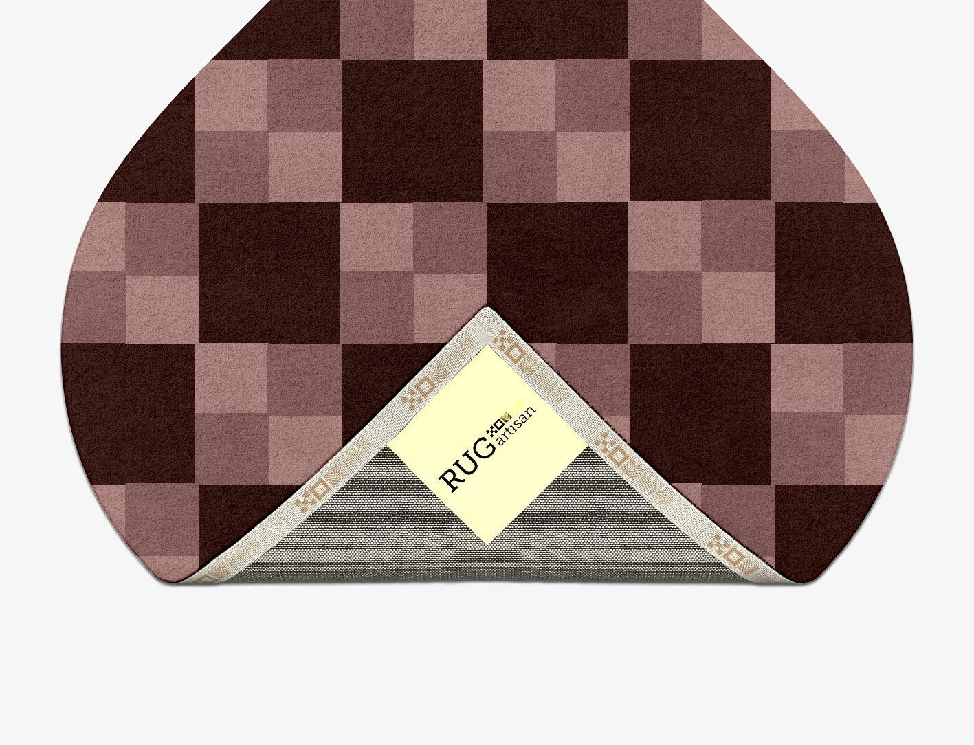 Vine Geometric Ogee Hand Tufted Pure Wool Custom Rug by Rug Artisan