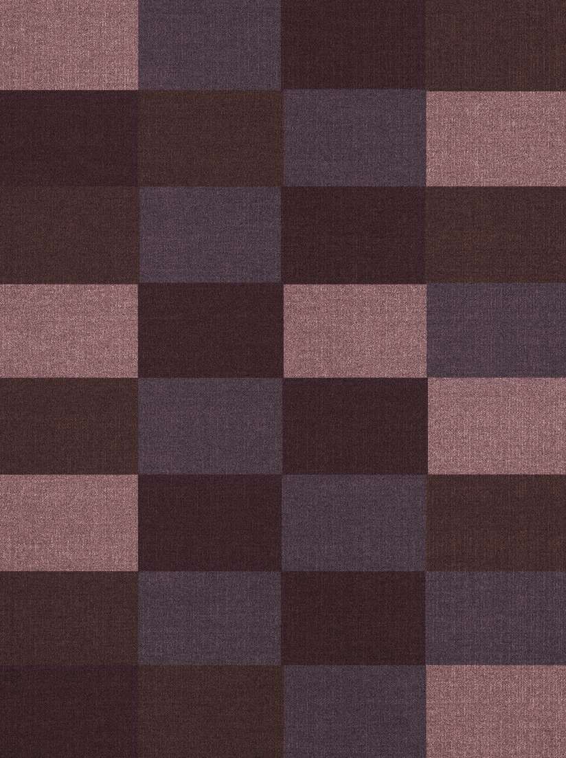 Violet Geometric Rectangle Flatweave New Zealand Wool Custom Rug by Rug Artisan