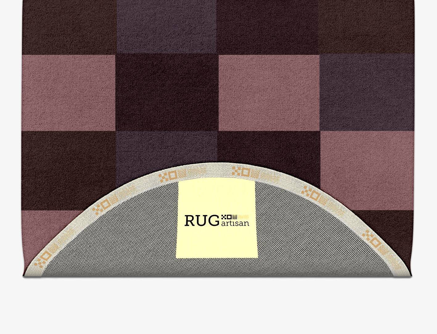Violet Geometric Capsule Hand Tufted Pure Wool Custom Rug by Rug Artisan