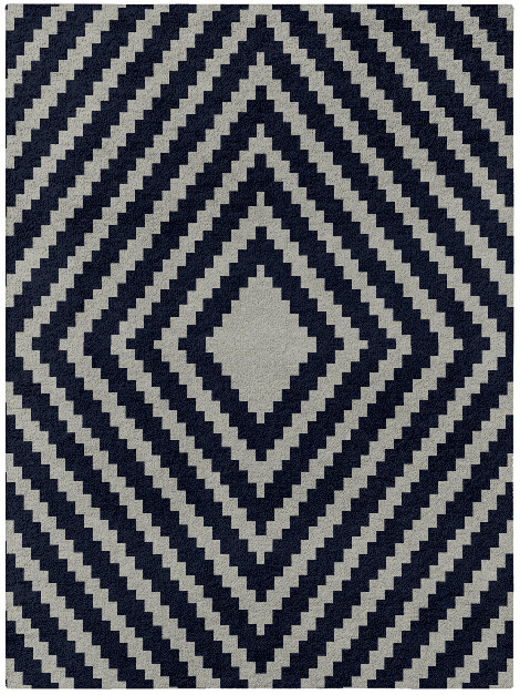 Virgo Geometric Rectangle Hand Tufted Pure Wool Custom Rug by Rug Artisan