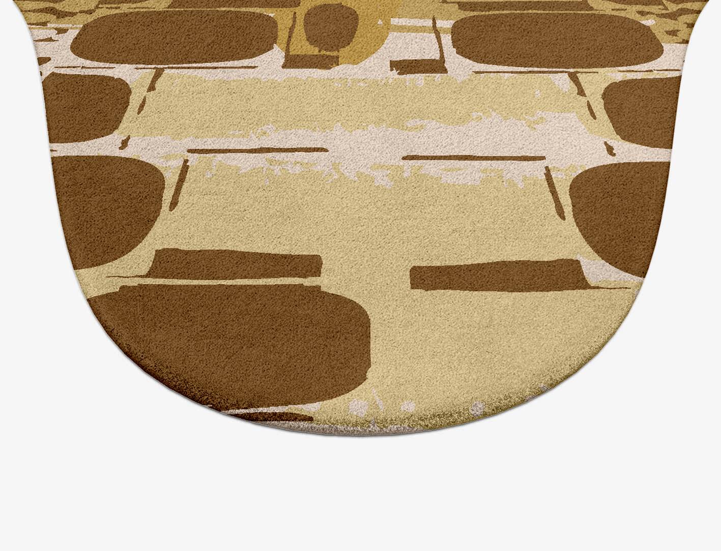 Vivere Abstract Drop Hand Tufted Pure Wool Custom Rug by Rug Artisan