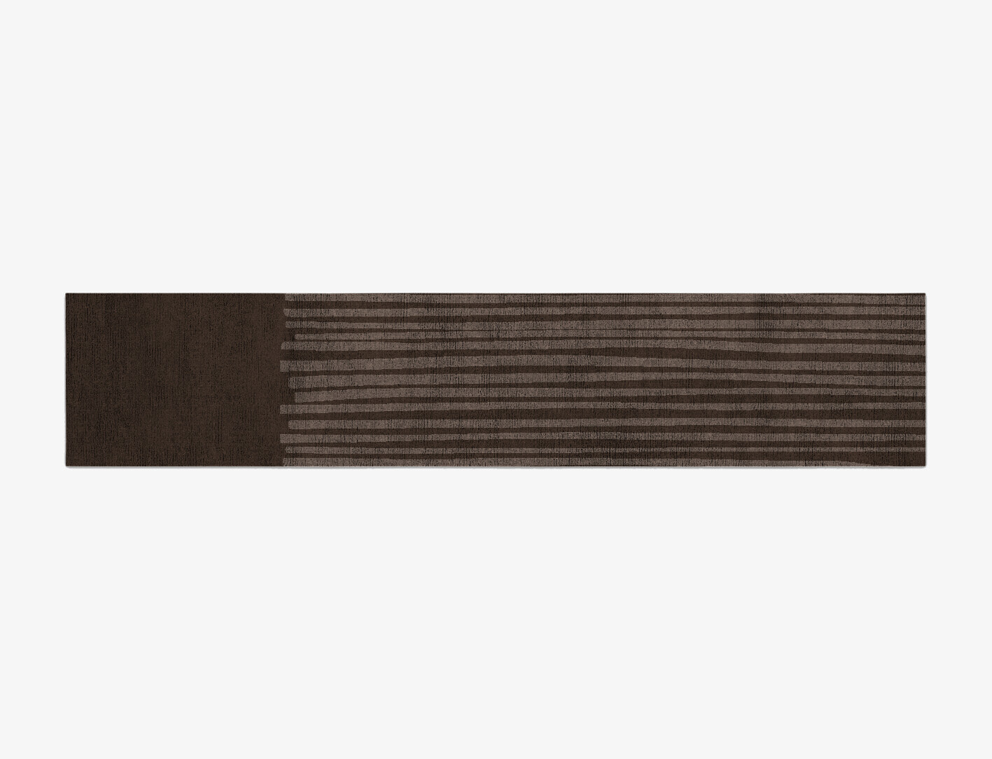 Wad Minimalist Runner Flatweave Bamboo Silk Custom Rug by Rug Artisan