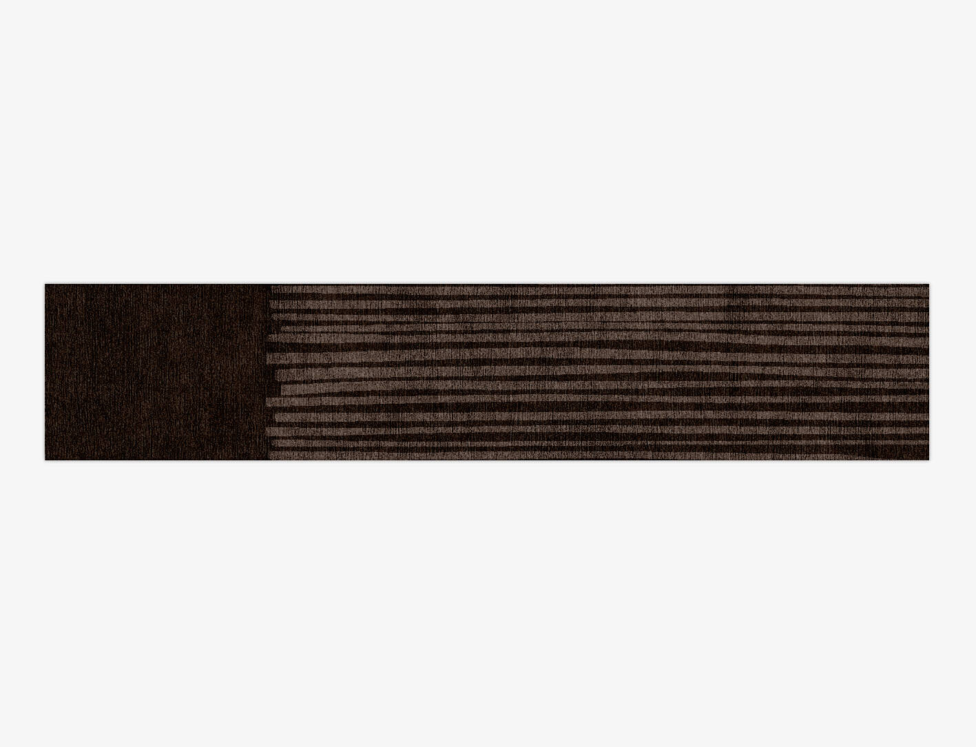 Wad Minimalist Runner Hand Knotted Bamboo Silk Custom Rug by Rug Artisan
