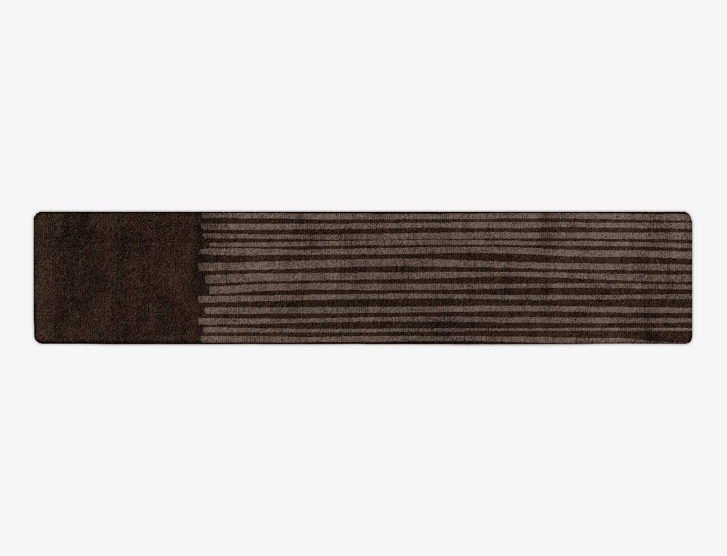 Wad Minimalist Runner Hand Tufted Bamboo Silk Custom Rug by Rug Artisan