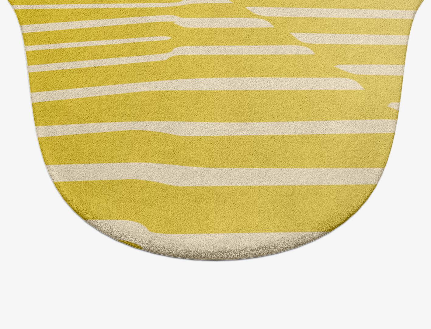 Wavy Ombre Drop Hand Tufted Pure Wool Custom Rug by Rug Artisan