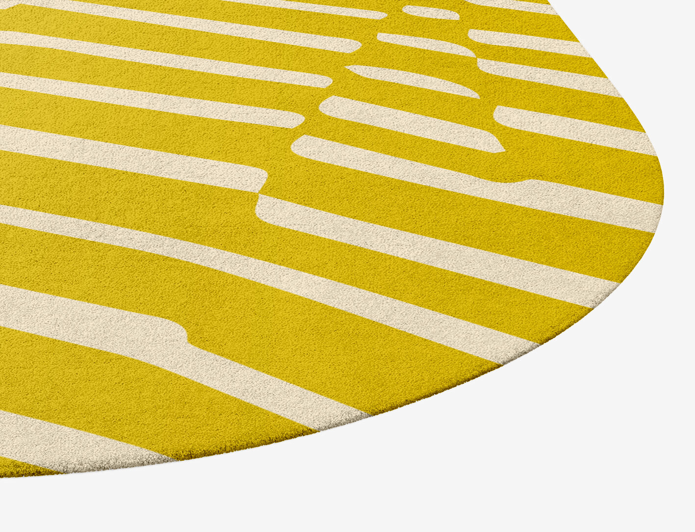 Wavy Ombre Eight Hand Tufted Pure Wool Custom Rug by Rug Artisan