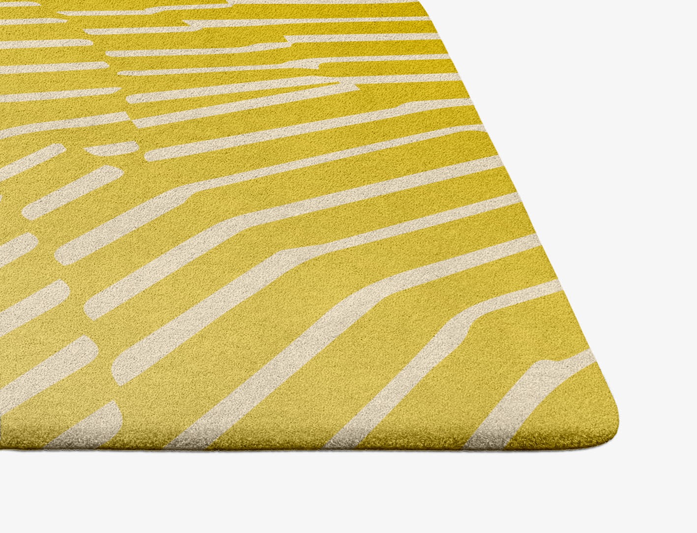 Wavy Ombre Ogee Hand Tufted Pure Wool Custom Rug by Rug Artisan