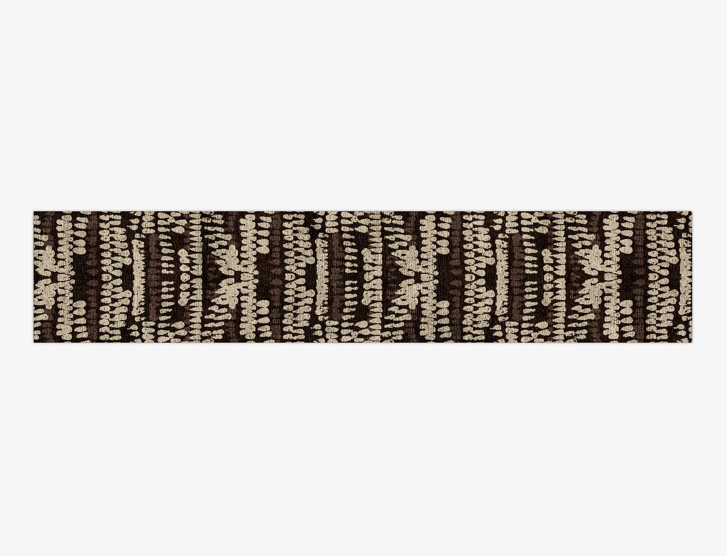 Waxen Abstract Runner Hand Knotted Bamboo Silk Custom Rug by Rug Artisan