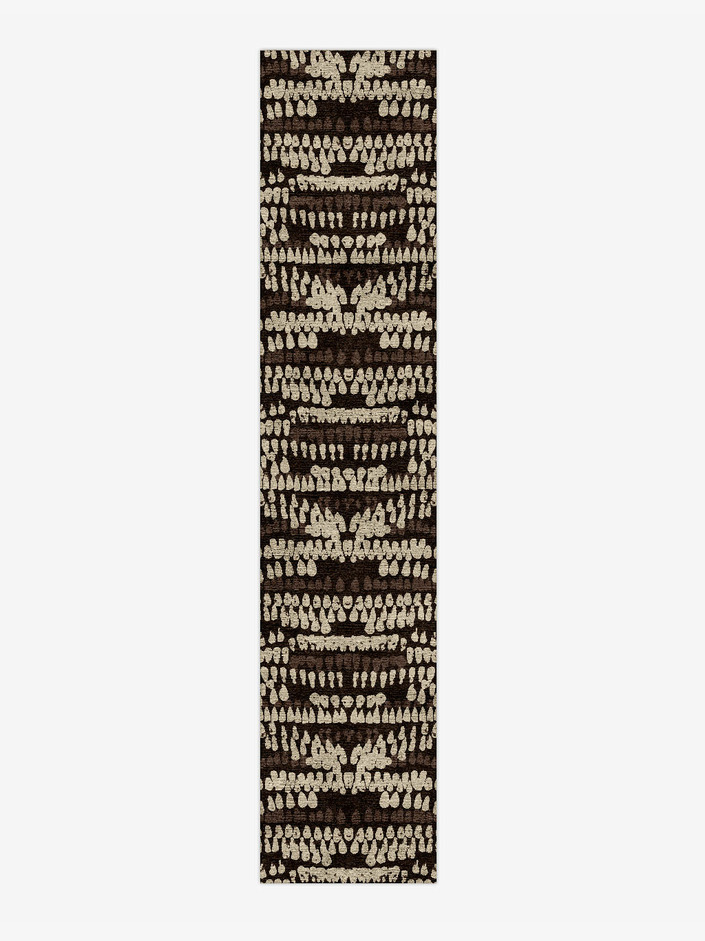 Waxen Abstract Runner Hand Knotted Bamboo Silk Custom Rug by Rug Artisan