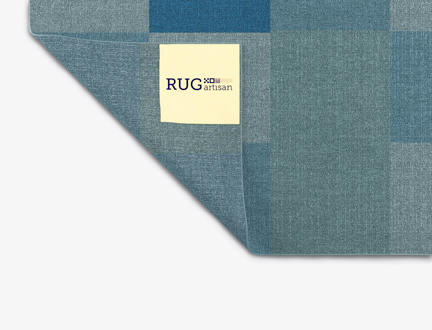 Weevil Geometric Rectangle Flatweave New Zealand Wool Custom Rug by Rug Artisan