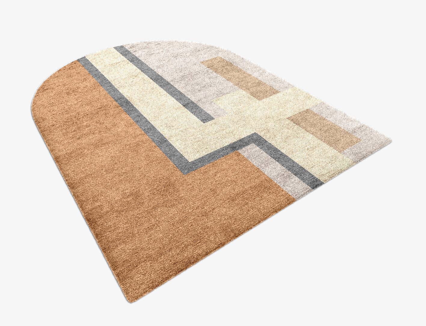 Whim  Arch Hand Knotted Bamboo Silk Custom Rug by Rug Artisan