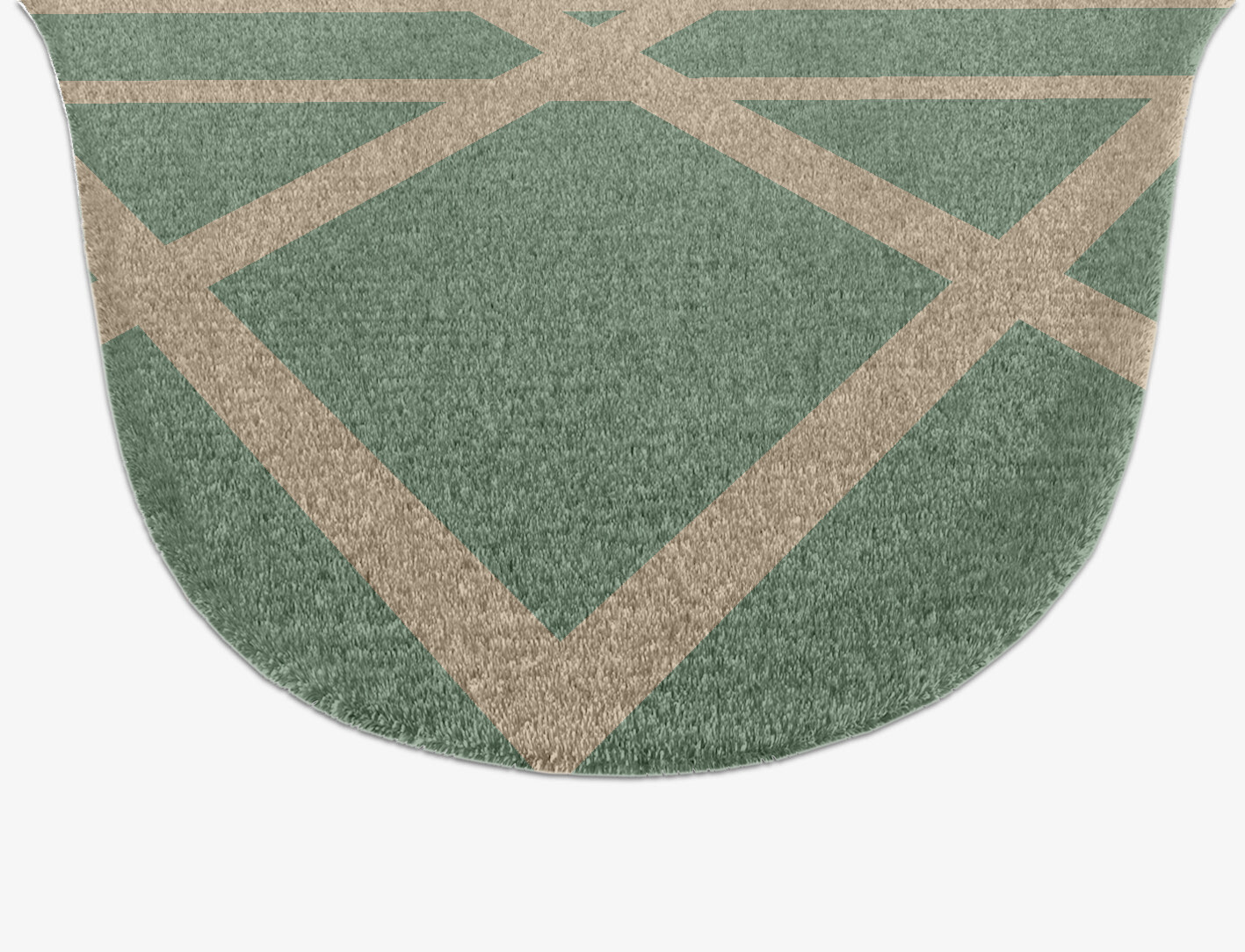 Wilkins Minimalist Drop Hand Knotted Tibetan Wool Custom Rug by Rug Artisan