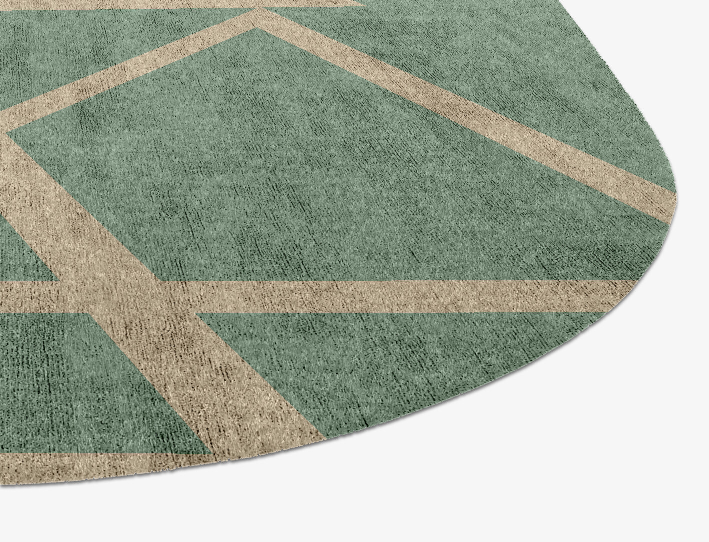 Wilkins Minimalist Eight Hand Knotted Bamboo Silk Custom Rug by Rug Artisan