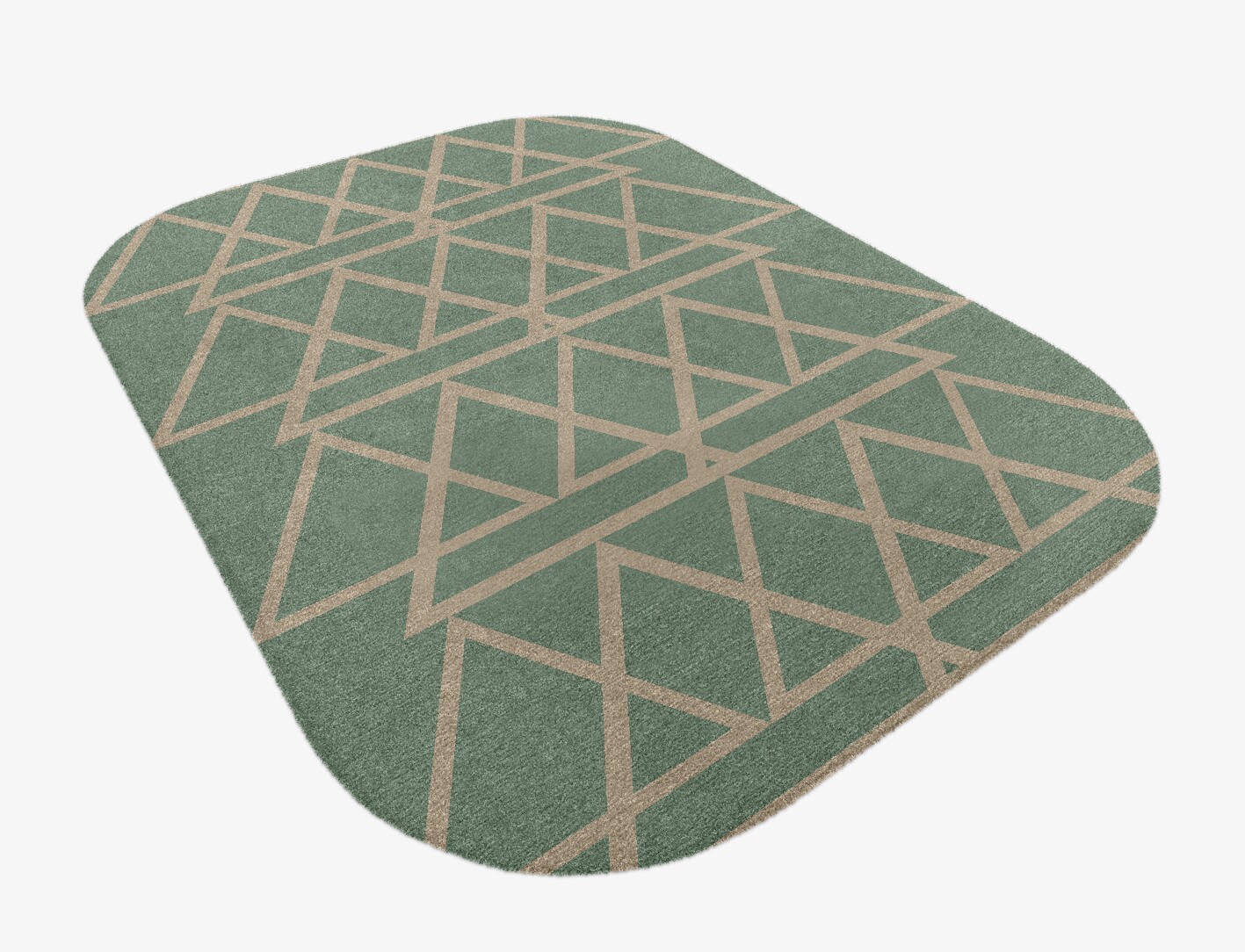 Wilkins Minimalist Oblong Hand Knotted Tibetan Wool Custom Rug by Rug Artisan
