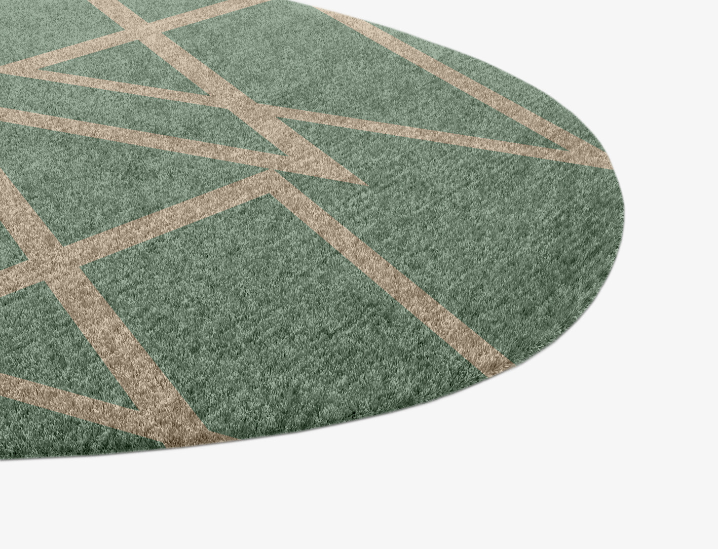 Wilkins Minimalist Splash Hand Knotted Tibetan Wool Custom Rug by Rug Artisan