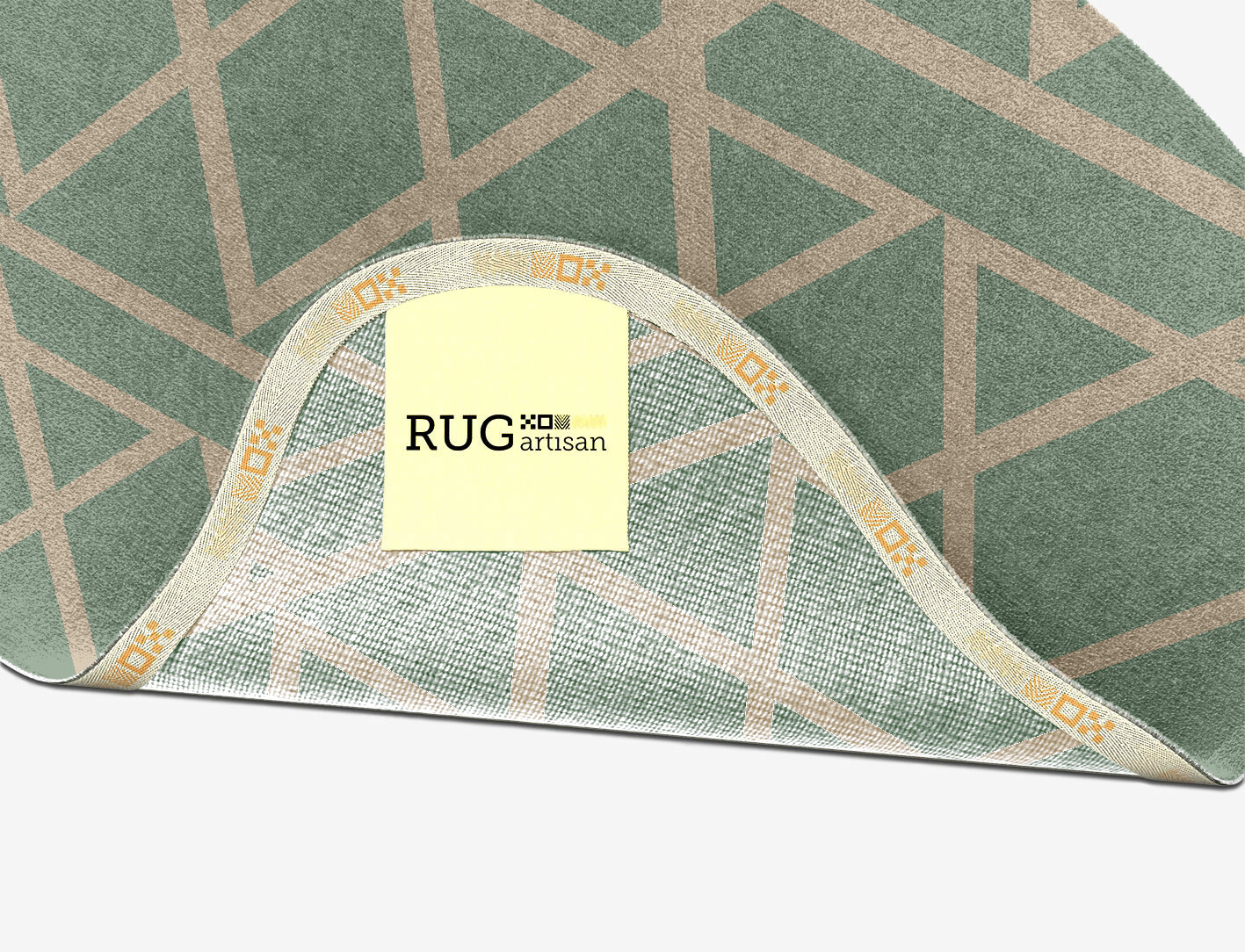 Wilkins Minimalist Splash Hand Knotted Tibetan Wool Custom Rug by Rug Artisan