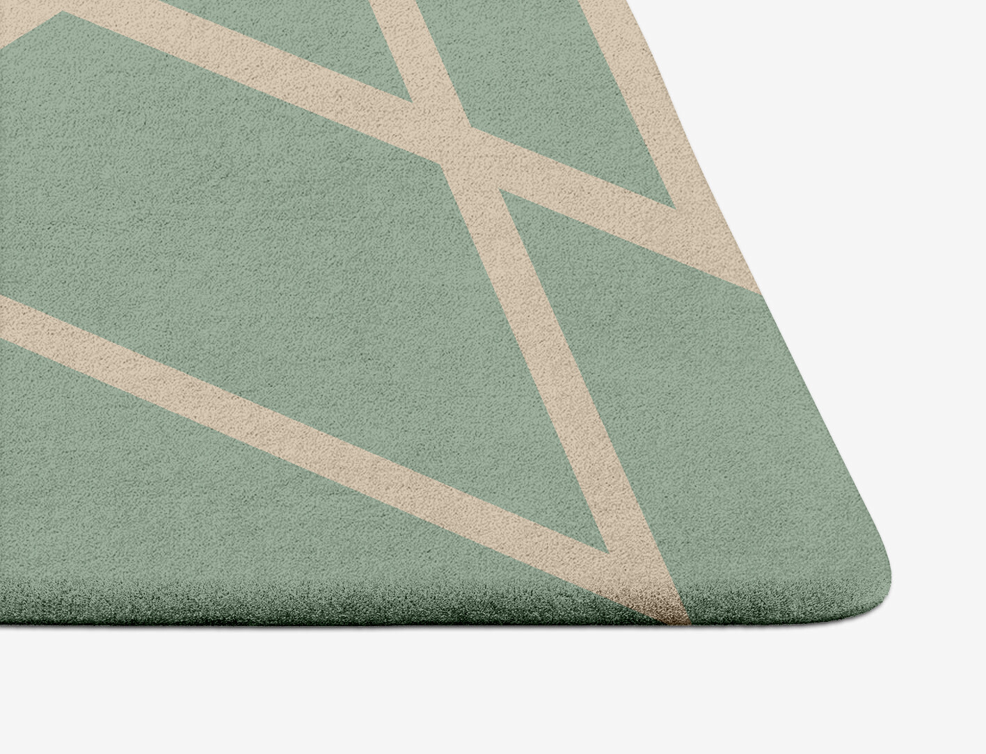 Wilkins Minimalist Arch Hand Tufted Pure Wool Custom Rug by Rug Artisan